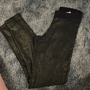 Nike Pro Gold Leggings